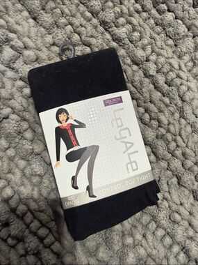 Legale Control Top Tights - Black